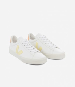 Veja Campo Chromefree Leather White Sun Peach from The Blind Spot