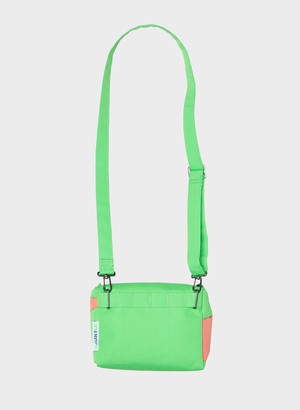 Susan Bijl | The New Bum Bag Greenscreen & Coral Small from The Blind Spot