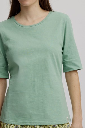 Slub T-shirt Granite Green from The Blind Spot