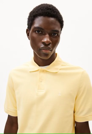 Armedangels Poloshirt Maario Early Yellow from The Blind Spot