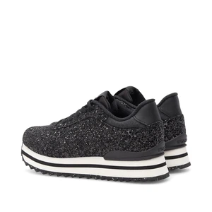 Woden | Ronja Sneakers Plateau Glitter Black from The Blind Spot