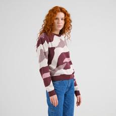 Dedicated | Sweater Arendal Flowing Abstract Multi Color via The Blind Spot