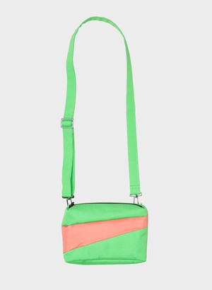 Susan Bijl | The New Bum Bag Greenscreen & Coral Small from The Blind Spot