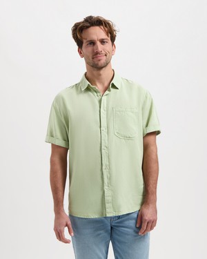 Kuyichi Nolan Shirt Sage Green from The Blind Spot