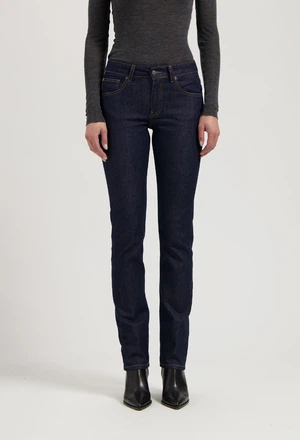 MUD Jeans | Logan High Slim | Rinse from The Blind Spot