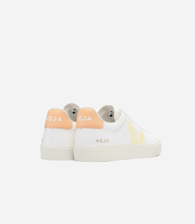 Veja Campo Chromefree Leather White Sun Peach from The Blind Spot