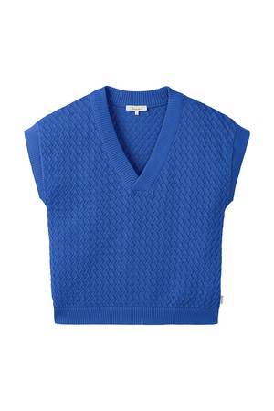 Knitted Shirt Dazzling Blue from The Blind Spot