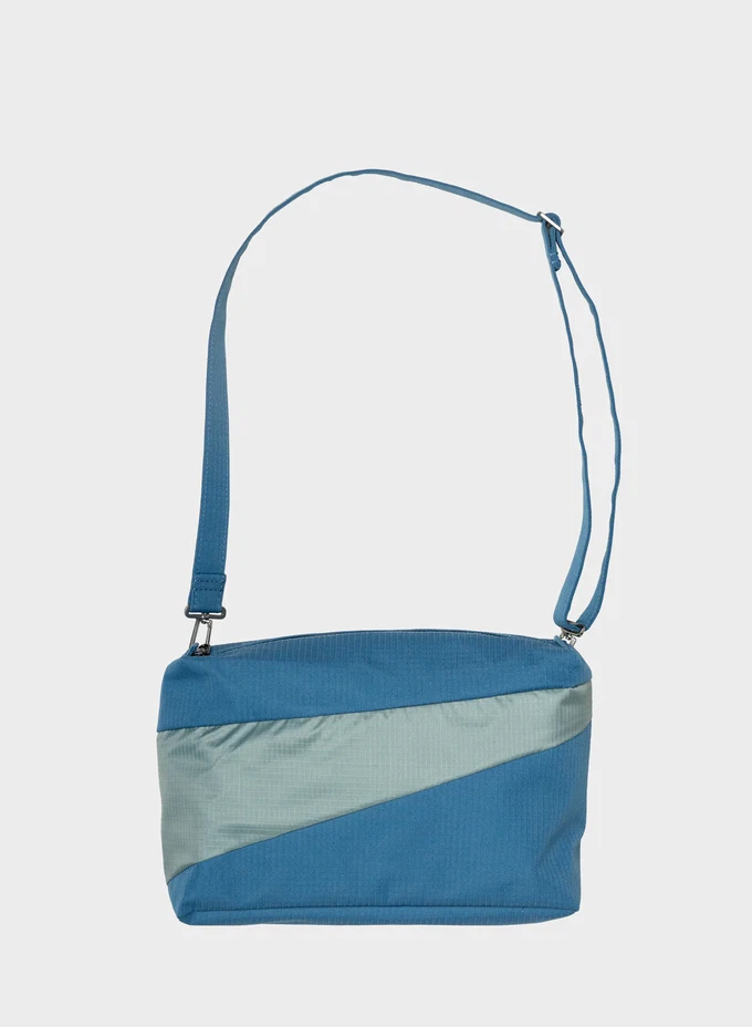 Susan Bijl | The New Bum Bag Dark Petrol & Grey Medium from The Blind Spot