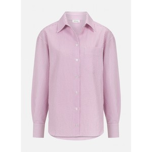 Louise Blouse Pink White Stripe from The Blind Spot
