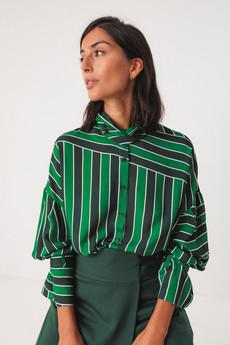 Blouse Lone Stripes via The Blind Spot