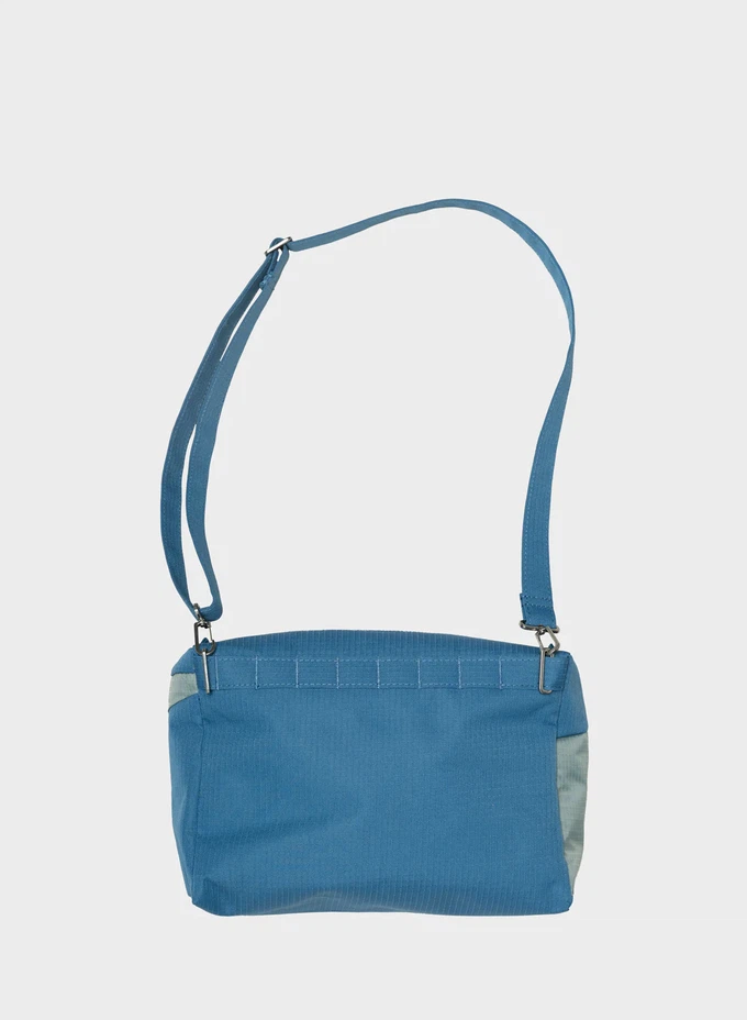 Susan Bijl | The New Bum Bag Dark Petrol & Grey Medium from The Blind Spot