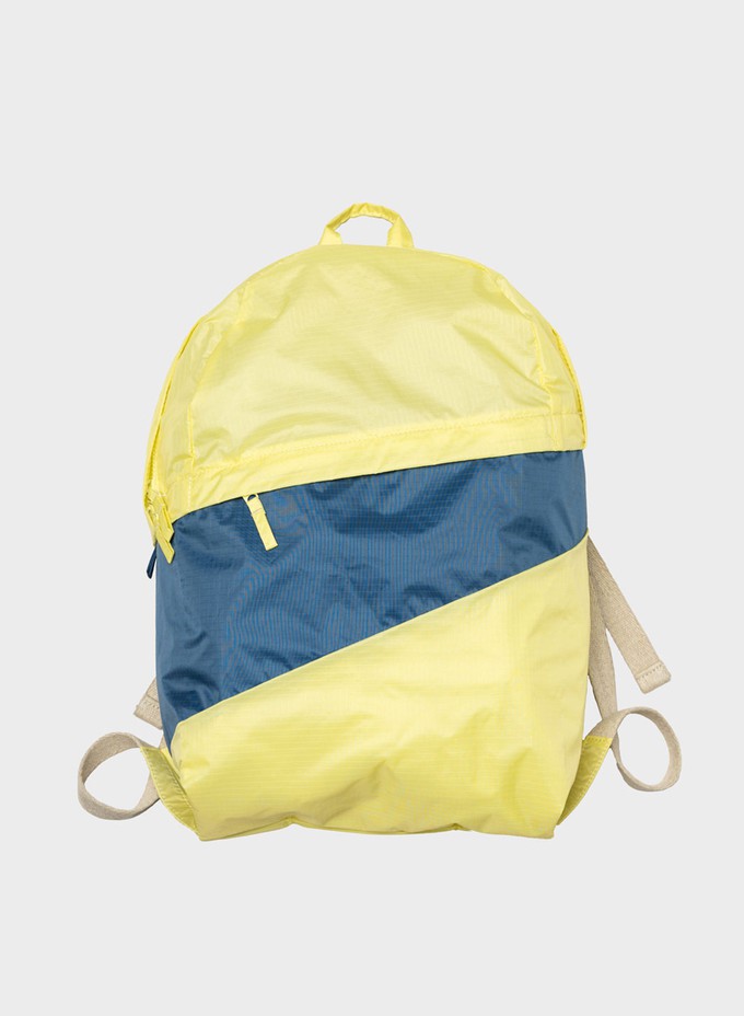Susan Bijl | The New Foldable Backpack Joy & Dark Petrol Large from The Blind Spot
