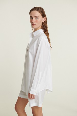 Blouse Silje Shirt Longsleeve Bright White from The Blind Spot
