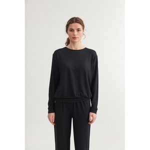 Sweater Sadie Blouse Black from The Blind Spot