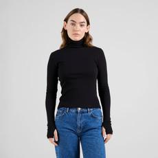 Dedicated | Rib Top Malma Black via The Blind Spot