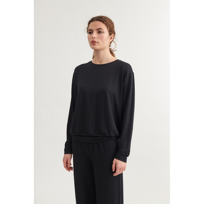 Sweater Sadie Blouse Black from The Blind Spot