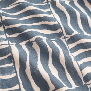 T-Shirt Stockholm Wave Tiles Blue from The Blind Spot