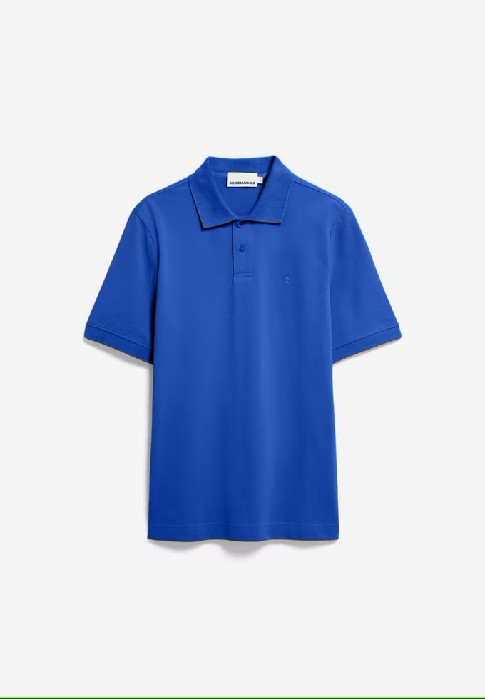 Armedangels Poloshirt Maario Dynamo Blue from The Blind Spot
