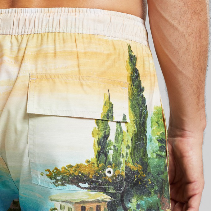 Zwemshorts Sandhamm Oceanview Multicolor from The Blind Spot