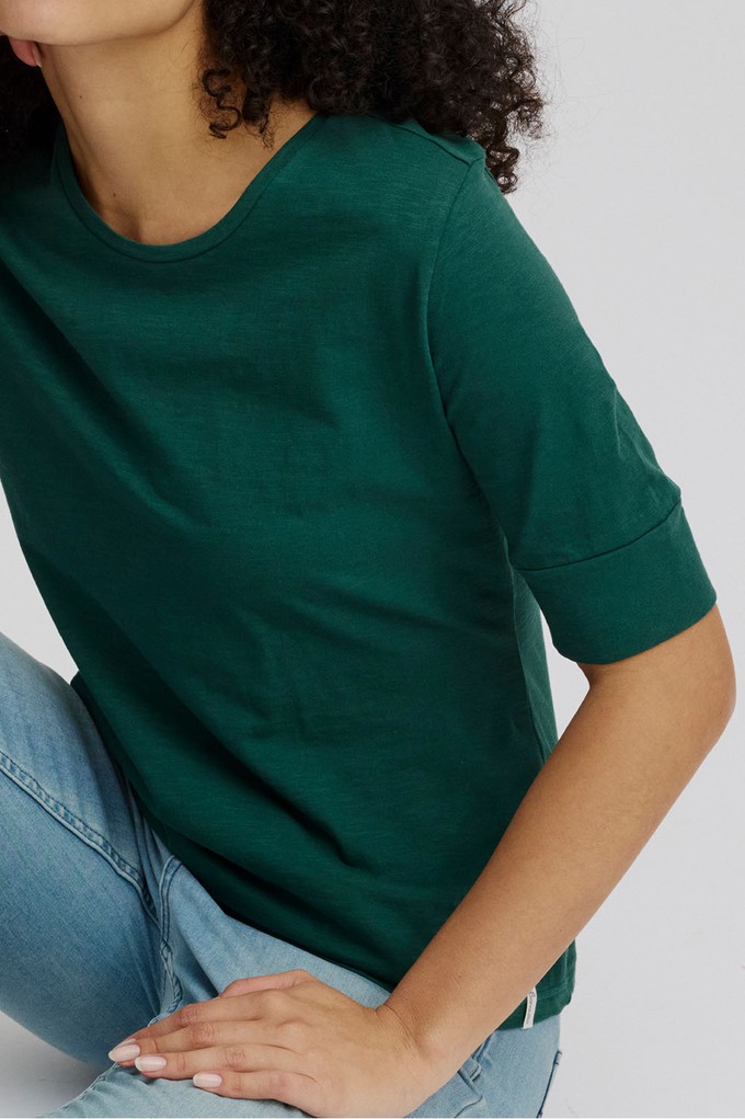 Slub T-shirt Rain Forest from The Blind Spot