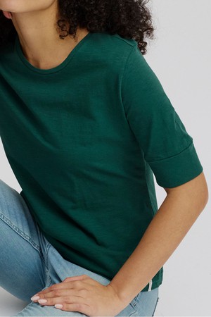 Slub T-shirt Rain Forest from The Blind Spot