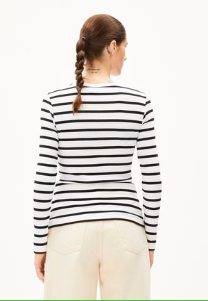 Top Maywaa Stripes Wit Zwart from The Blind Spot