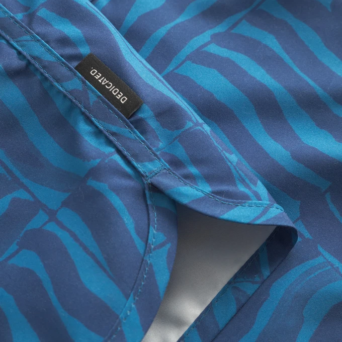 Zwemshorts Sandhamm Wave Tiles Blue from The Blind Spot