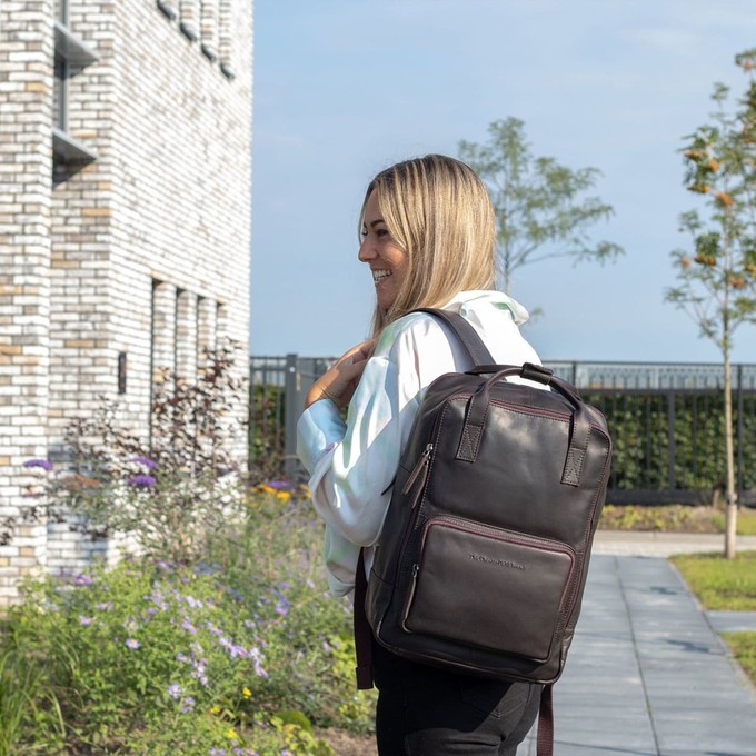 Leather Backpack Brown Belford - The Chesterfield Brand from The Chesterfield Brand
