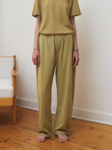 Moss Raw Silk Pant | By Signe van The Collection One