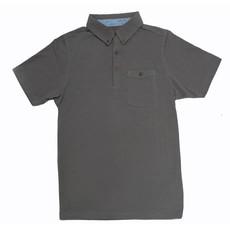 Poloshirt Basic - Antraciet grijs - via The Driftwood Tales