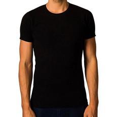 2 x T-shirt Basic - Biologisch katoen - zwart - O - hals via The Driftwood Tales