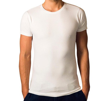2 x T-shirt Basic - Biologisch katoen - wit - ronde - hals from The Driftwood Tales