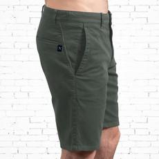 SHORT - biologisch katoen + 3% elastane - Army Groen via The Driftwood Tales