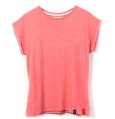 T-shirt  - koraal roze - grecycled katoen via The Driftwood Tales