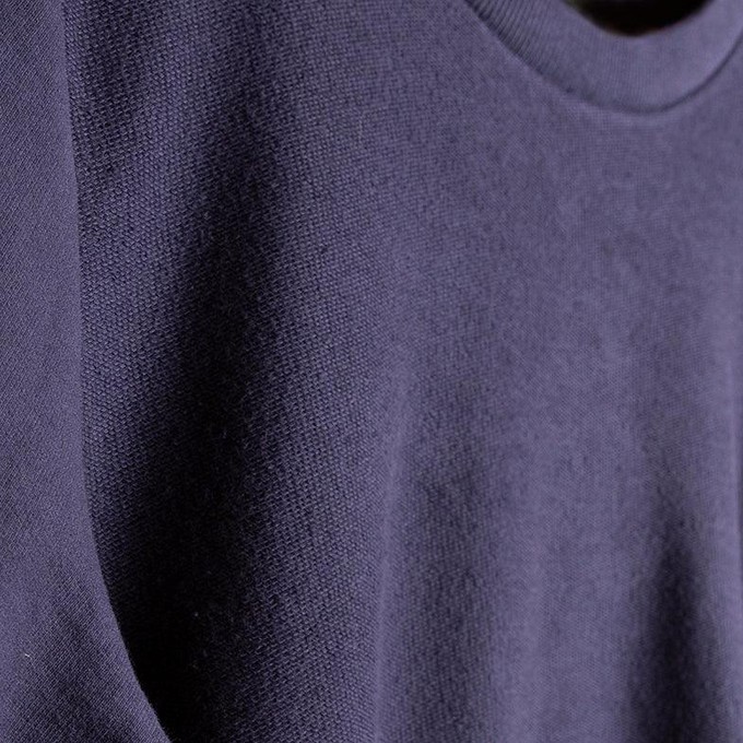 Sweatshirt Inside Out - Gerecycled Biologisch Katoen - Navy blauw from The Driftwood Tales