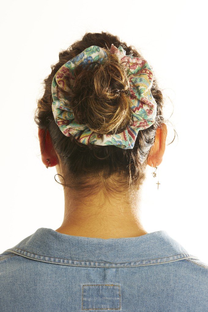 Scrunchie - Floral Paisley (Fabric #3) from The Garland Stories