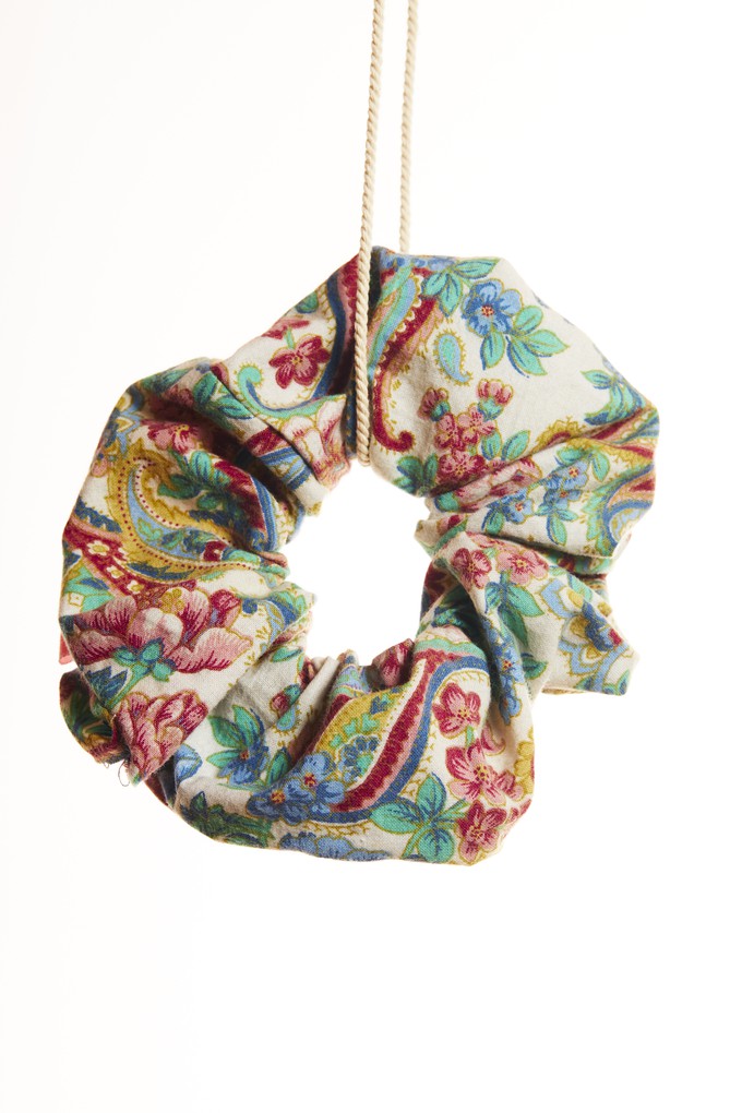Scrunchie - Floral Paisley (Fabric #3) from The Garland Stories