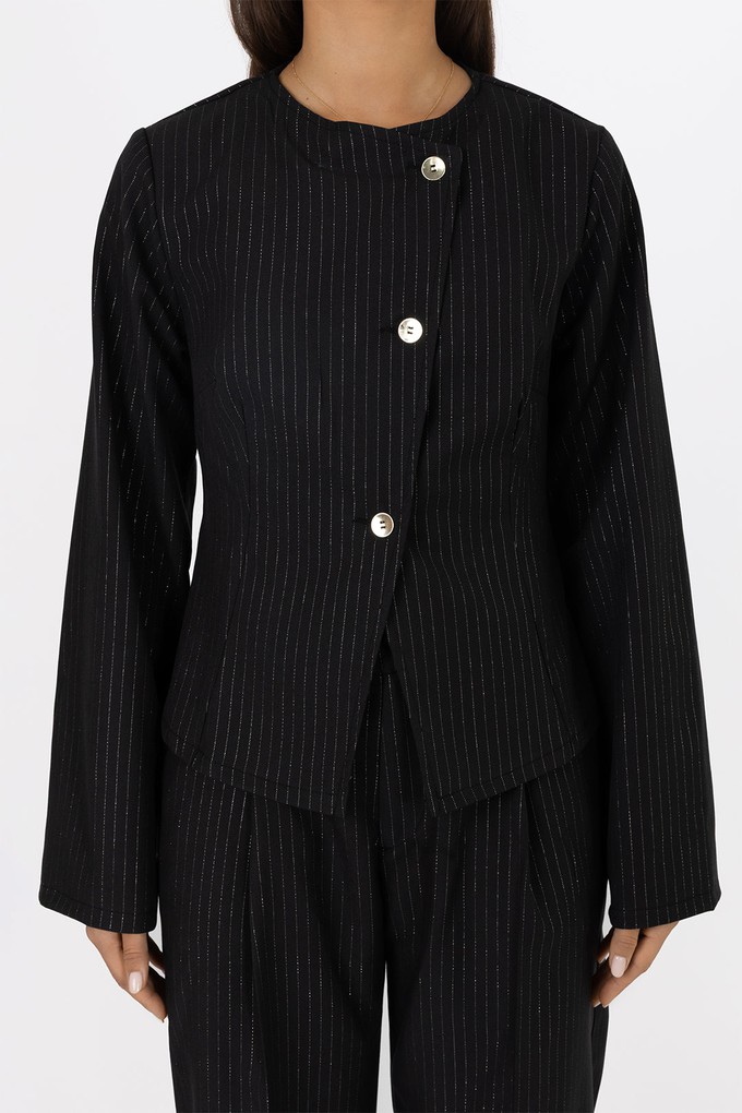 THE PHINE BLOUSE BLACK from THE LAUNCH