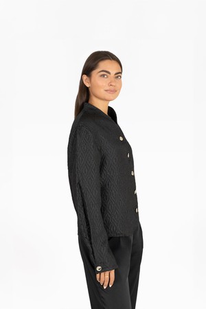 THE BLISS BLOUSE BLACK from THE LAUNCH