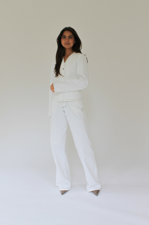 THE CELEST DENIM BLOUSE from THE LAUNCH