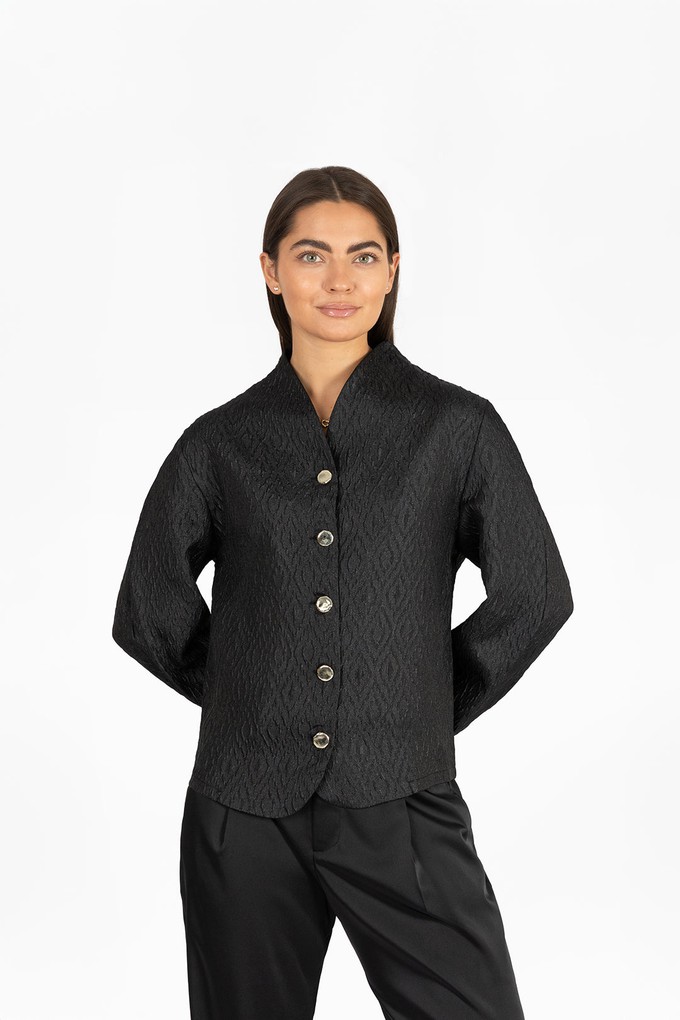 THE BLISS BLOUSE BLACK from THE LAUNCH