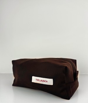 THE MAKE-UP BAG BROWN from THE LAUNCH