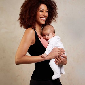 Tilbea Under Bust Nursing Vest Black from Tilbea London