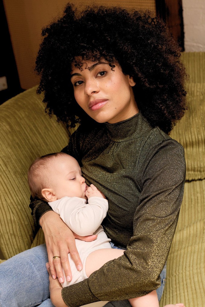 Gold Nursing Bodysuit from Tilbea London