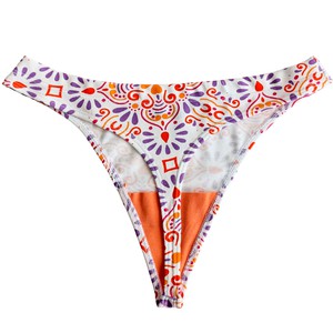 Mediterranean Supima Cotton Tanga Panty from TIZZ & TONIC