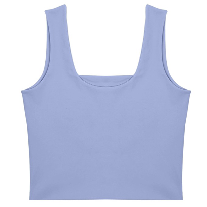 Lavender Supima Cotton Reversible Tank Top from TIZZ & TONIC