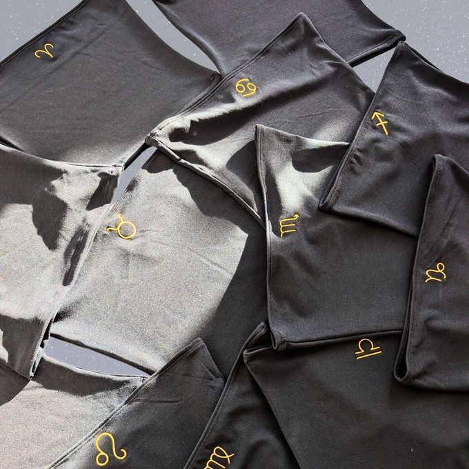 Embroidered Zodiac Tube Top from TIZZ & TONIC