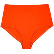 Orange Crush Organic Cotton Hi-Waist Panty via TIZZ & TONIC