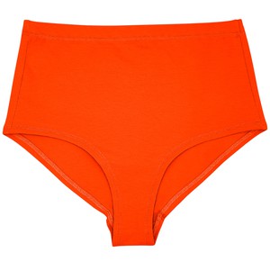 Orange Crush Organic Cotton Hi-Waist Panty from TIZZ & TONIC