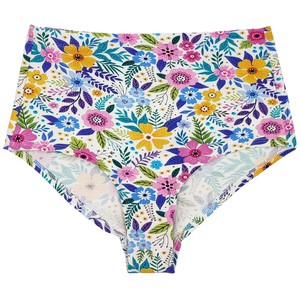 Wildflower Organic Cotton Hi-Waist Panty from TIZZ & TONIC